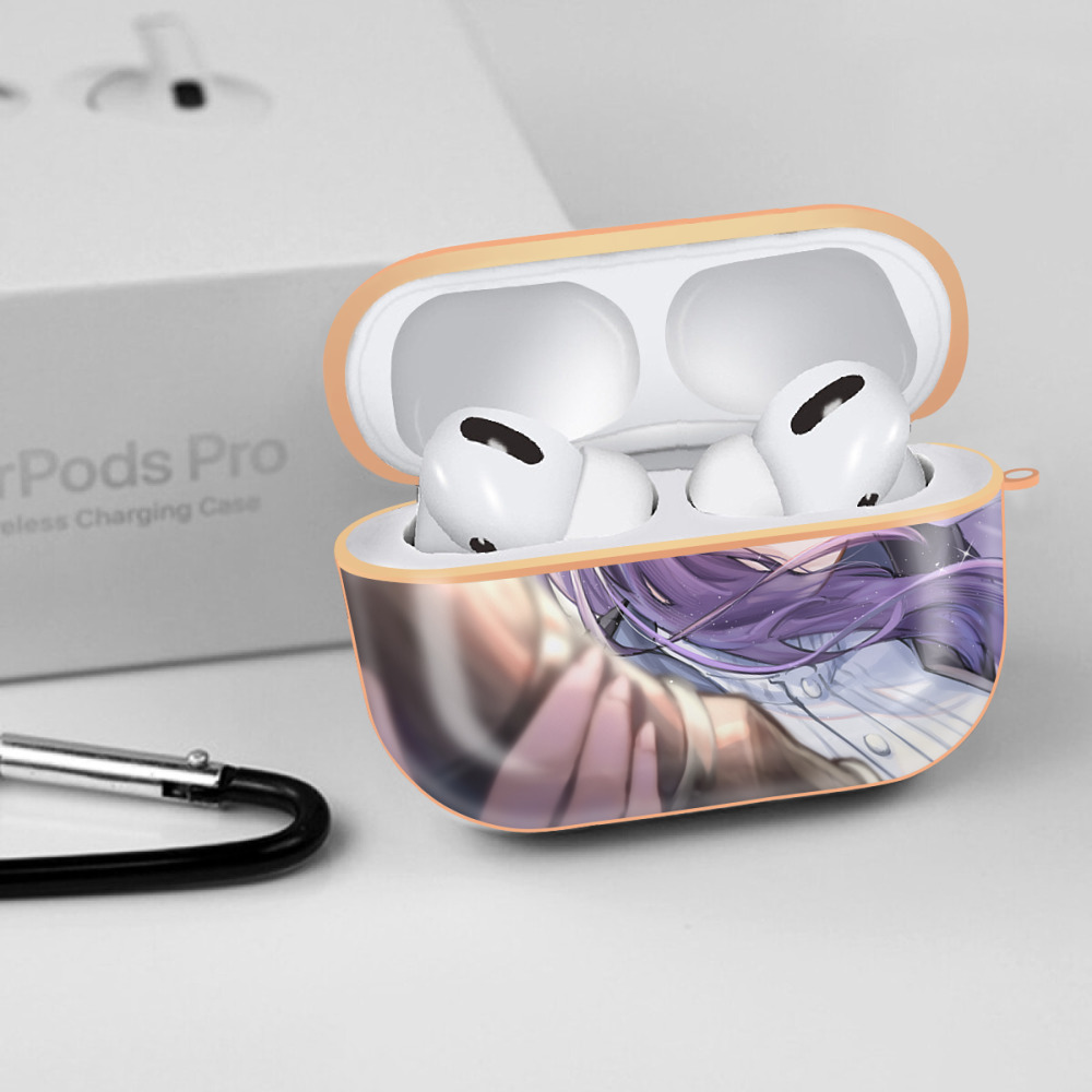 葬送のフリーレン Frieren 【AirPods Pro用】ハードシェル保護ケース｜耐衝撃・防指紋・カラビナ付き商品仕様
