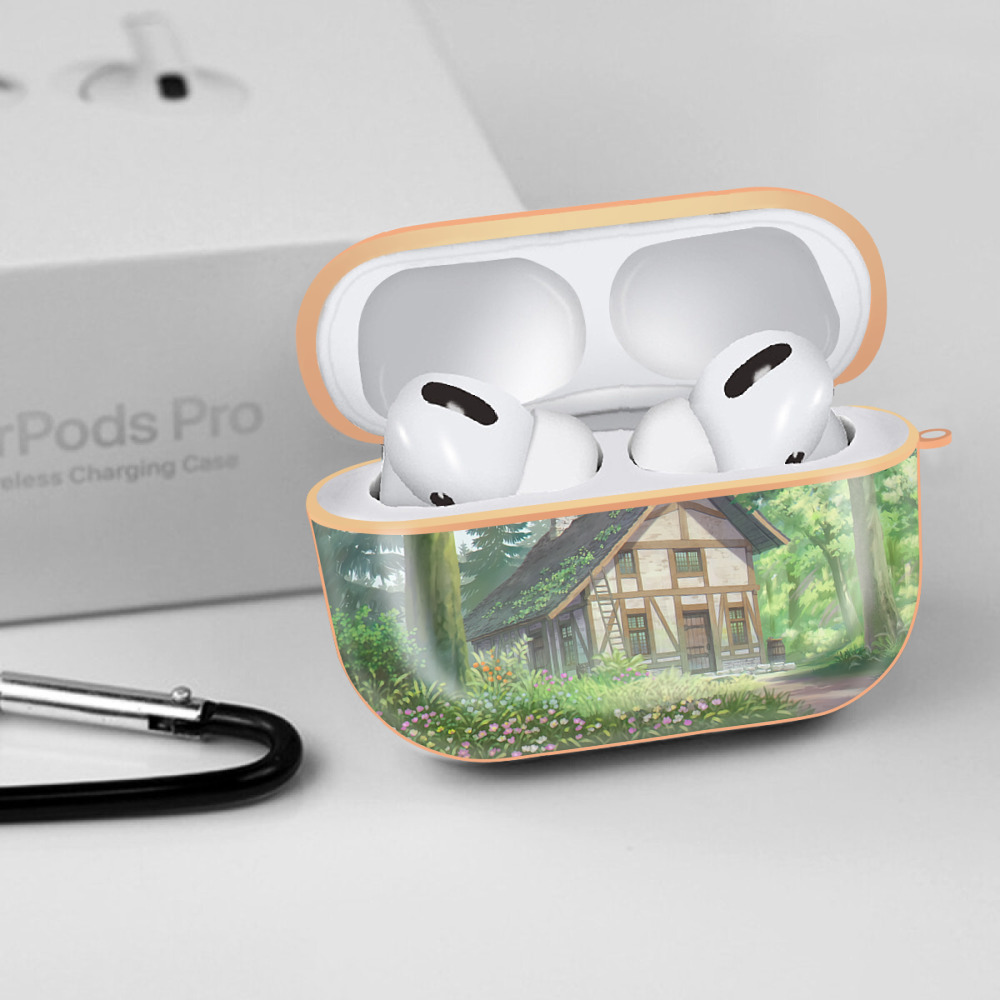 葬送のフリーレン Frieren 【AirPods Pro用】ハードシェル保護ケース｜耐衝撃・防指紋・カラビナ付き商品仕様