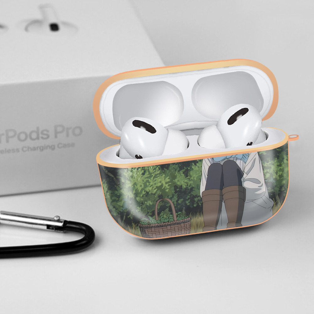 葬送のフリーレン Frieren 【AirPods Pro用】ハードシェル保護ケース｜耐衝撃・防指紋・カラビナ付き商品仕様