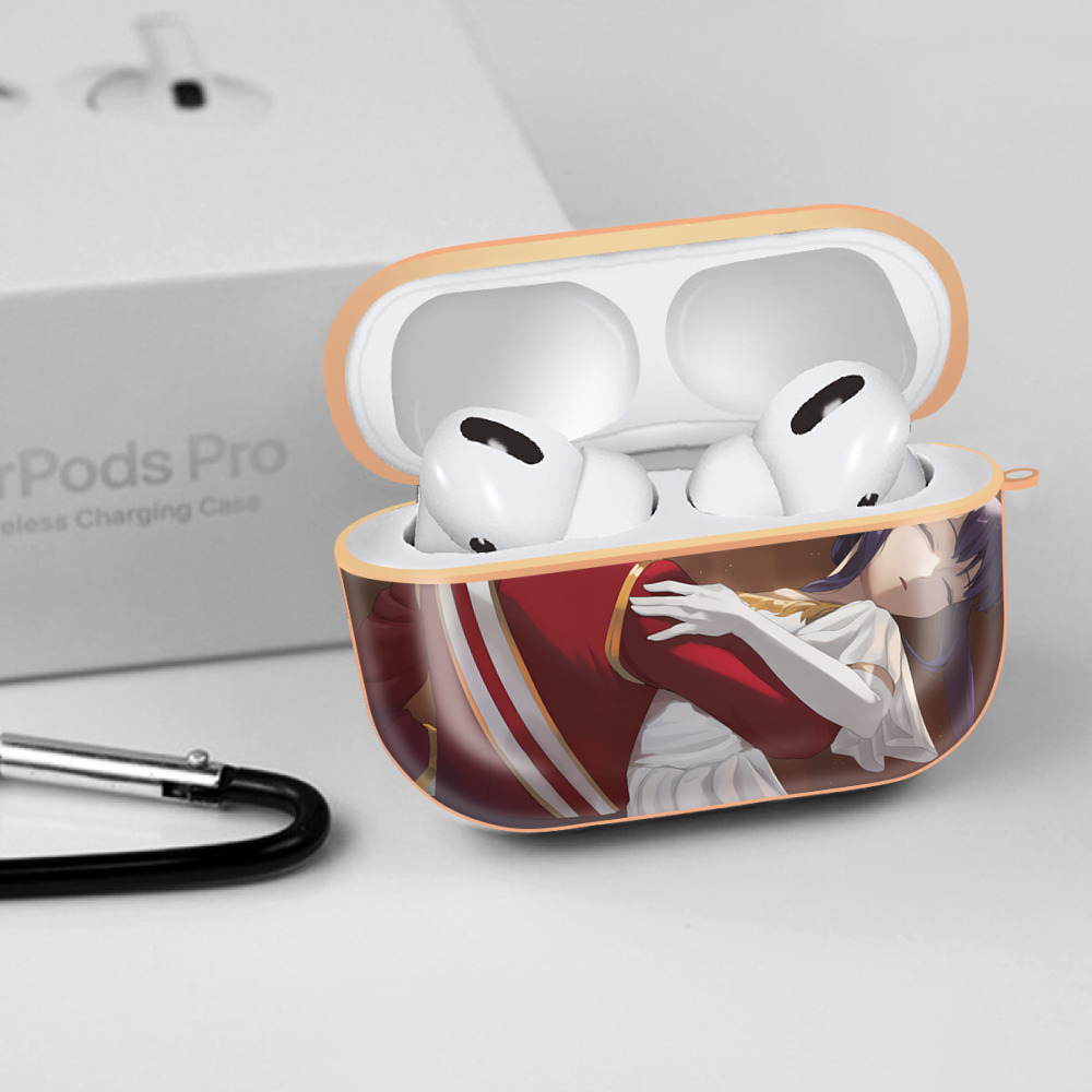 葬送のフリーレン Frieren 【AirPods Pro用】ハードシェル保護ケース｜耐衝撃・防指紋・カラビナ付き商品仕様