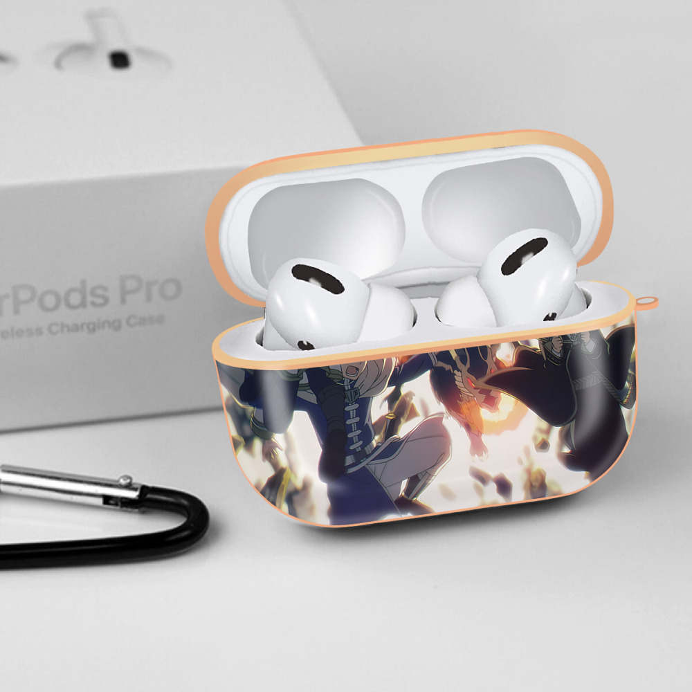 葬送のフリーレン Frieren 【AirPods Pro用】ハードシェル保護ケース｜耐衝撃・防指紋・カラビナ付き商品仕様
