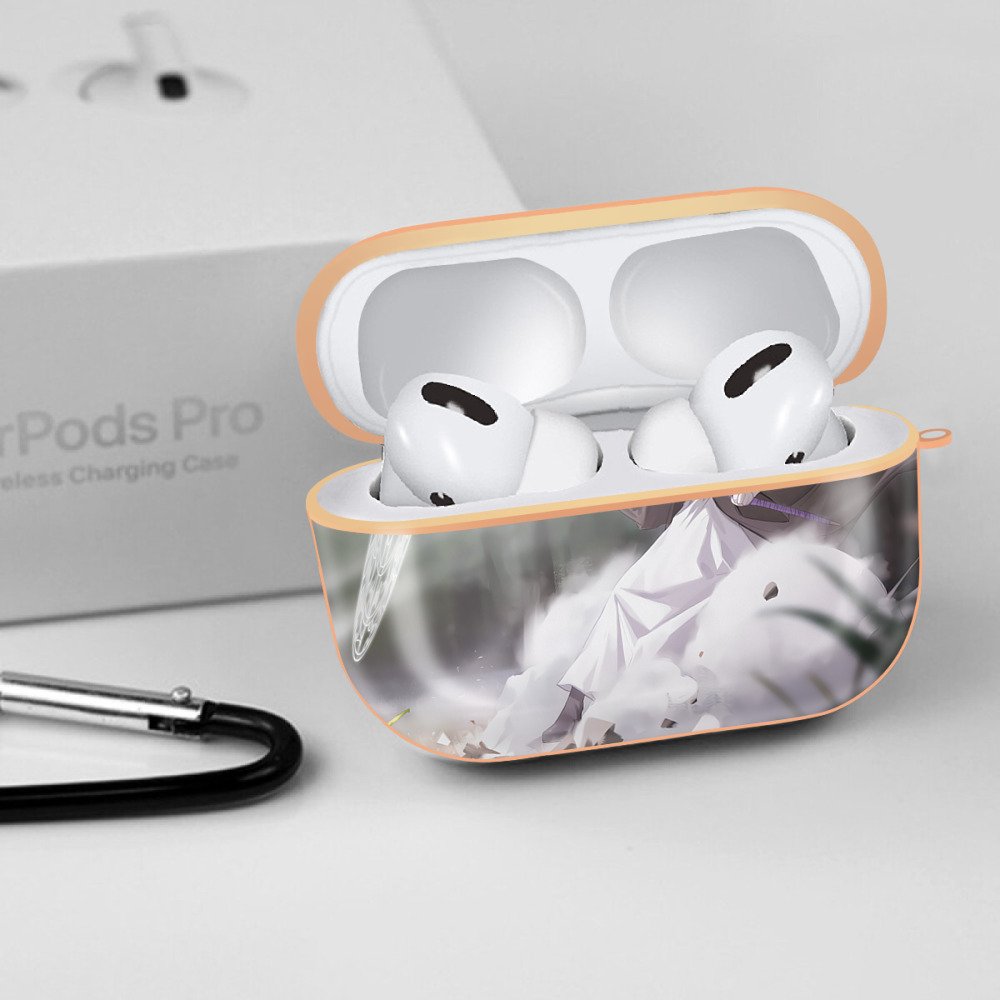 葬送のフリーレン Frieren 【AirPods Pro用】ハードシェル保護ケース｜耐衝撃・防指紋・カラビナ付き商品仕様
