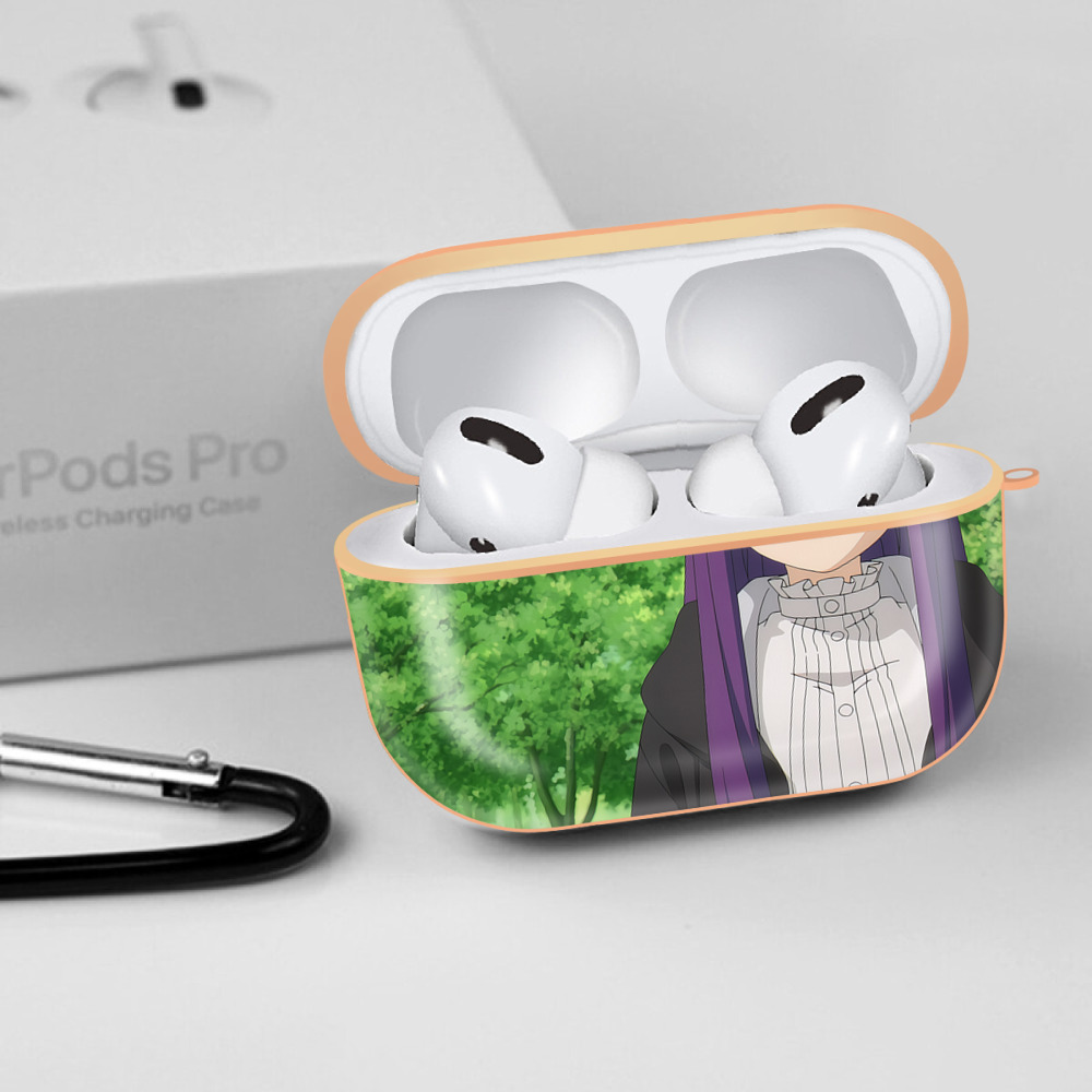 葬送のフリーレン Frieren 【AirPods Pro用】ハードシェル保護ケース｜耐衝撃・防指紋・カラビナ付き商品仕様
