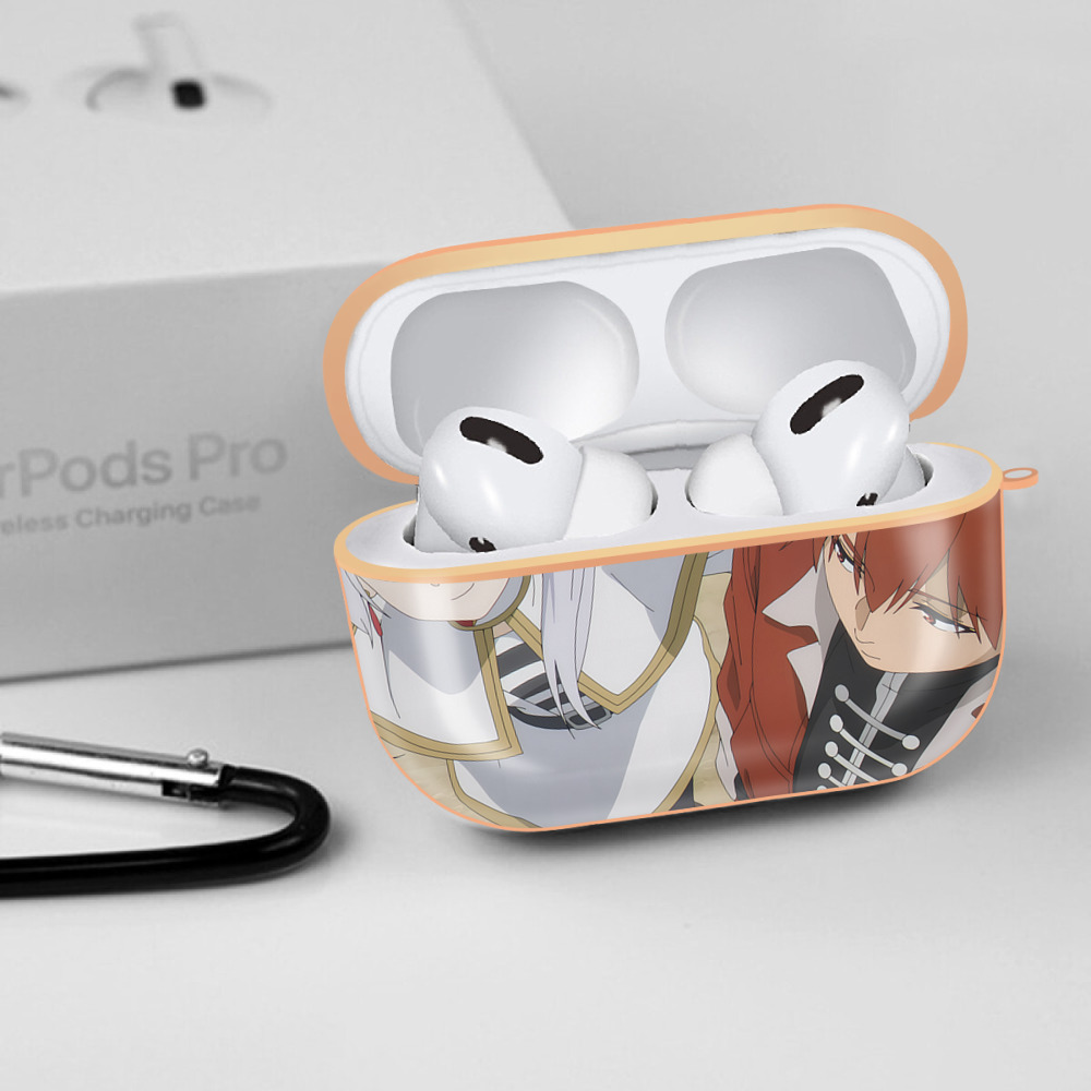 葬送のフリーレン Frieren 【AirPods Pro用】ハードシェル保護ケース｜耐衝撃・防指紋・カラビナ付き商品仕様