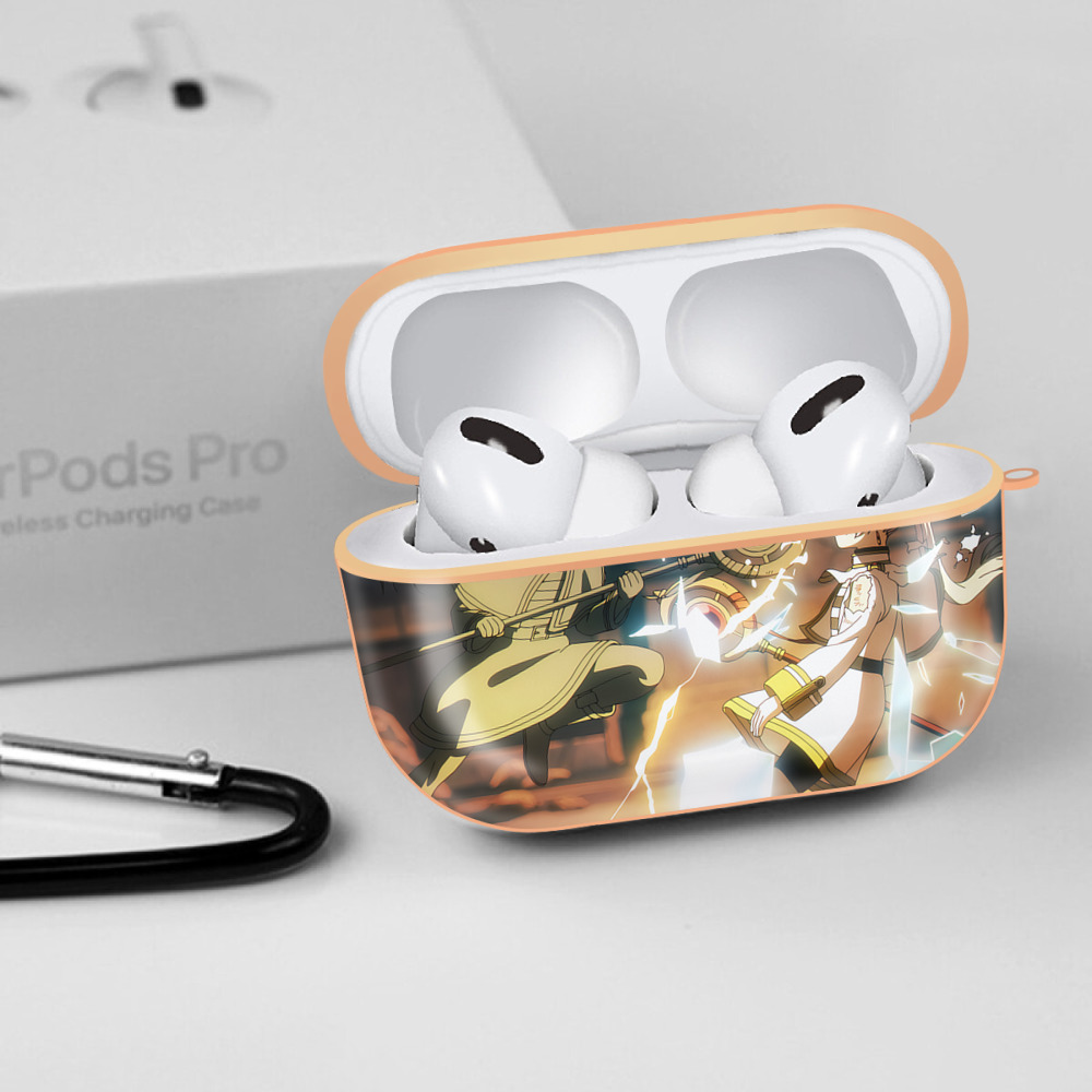 葬送のフリーレン Frieren 【AirPods Pro用】ハードシェル保護ケース｜耐衝撃・防指紋・カラビナ付き商品仕様
