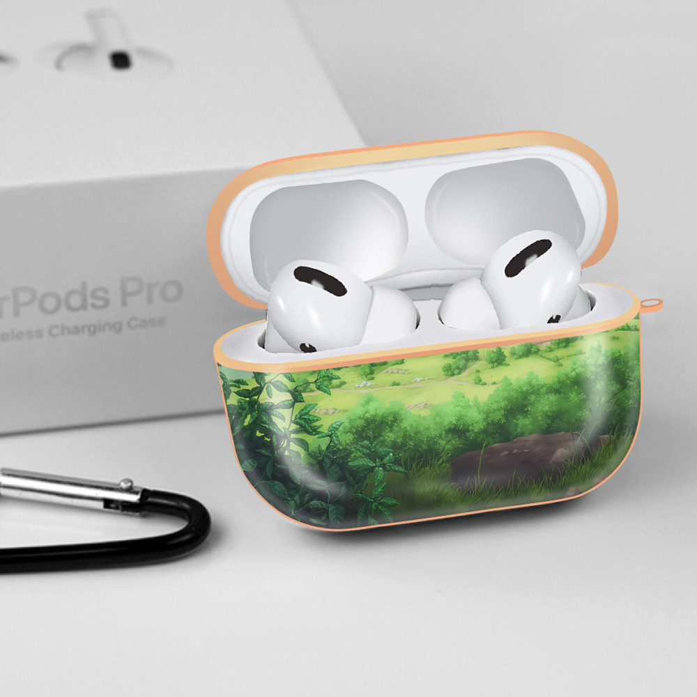 葬送のフリーレン Frieren 【AirPods Pro用】ハードシェル保護ケース｜耐衝撃・防指紋・カラビナ付き商品仕様