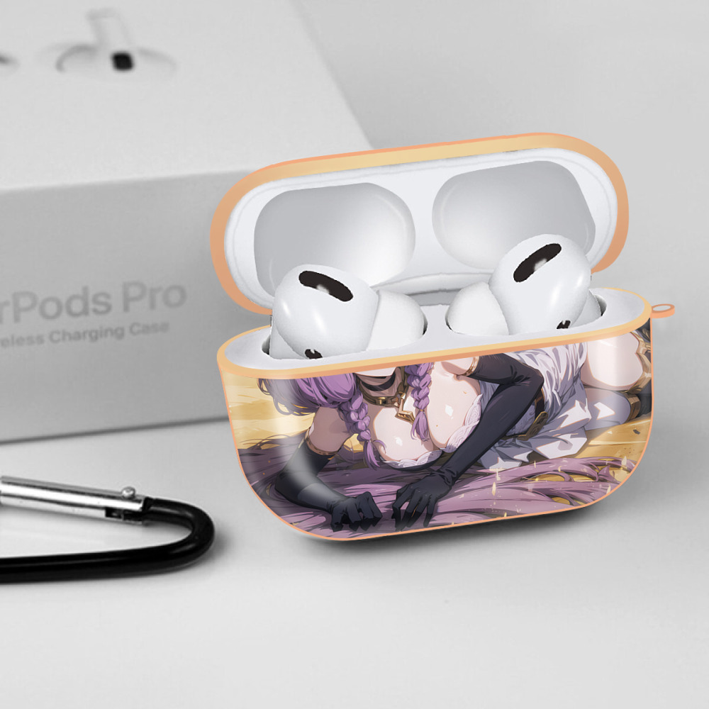 葬送のフリーレン Frieren 【AirPods Pro用】ハードシェル保護ケース｜耐衝撃・防指紋・カラビナ付き商品仕様