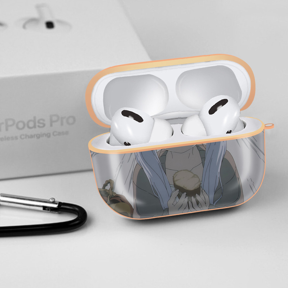 葬送のフリーレン Frieren 【AirPods Pro用】ハードシェル保護ケース｜耐衝撃・防指紋・カラビナ付き商品仕様
