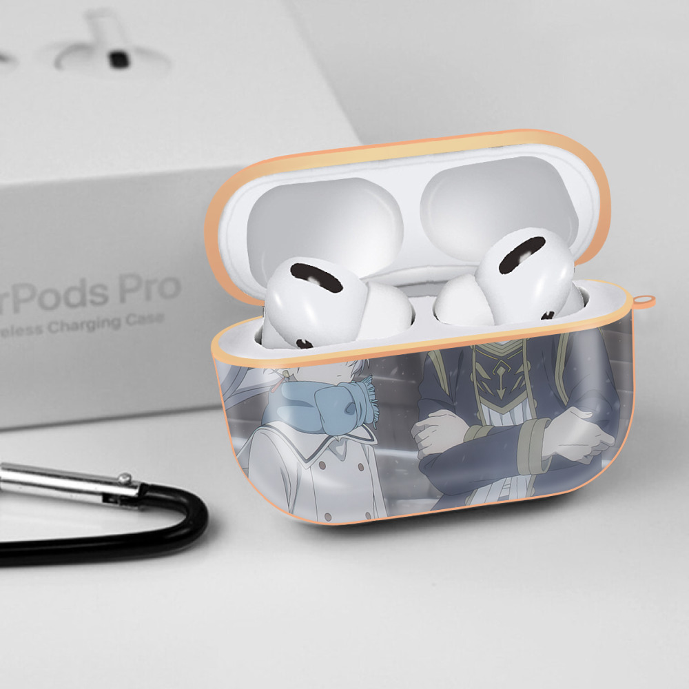 葬送のフリーレン Frieren 【AirPods Pro用】ハードシェル保護ケース｜耐衝撃・防指紋・カラビナ付き商品仕様