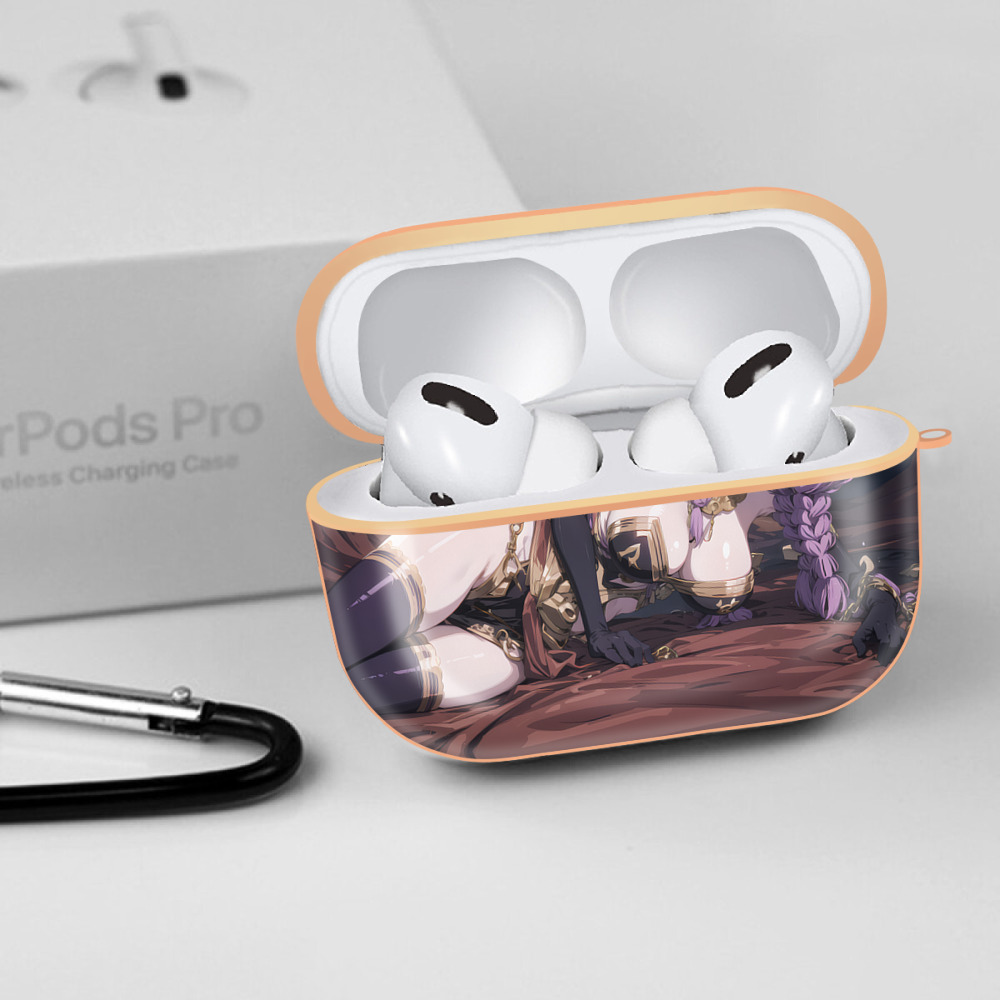 葬送のフリーレン Frieren 【AirPods Pro用】ハードシェル保護ケース｜耐衝撃・防指紋・カラビナ付き商品仕様