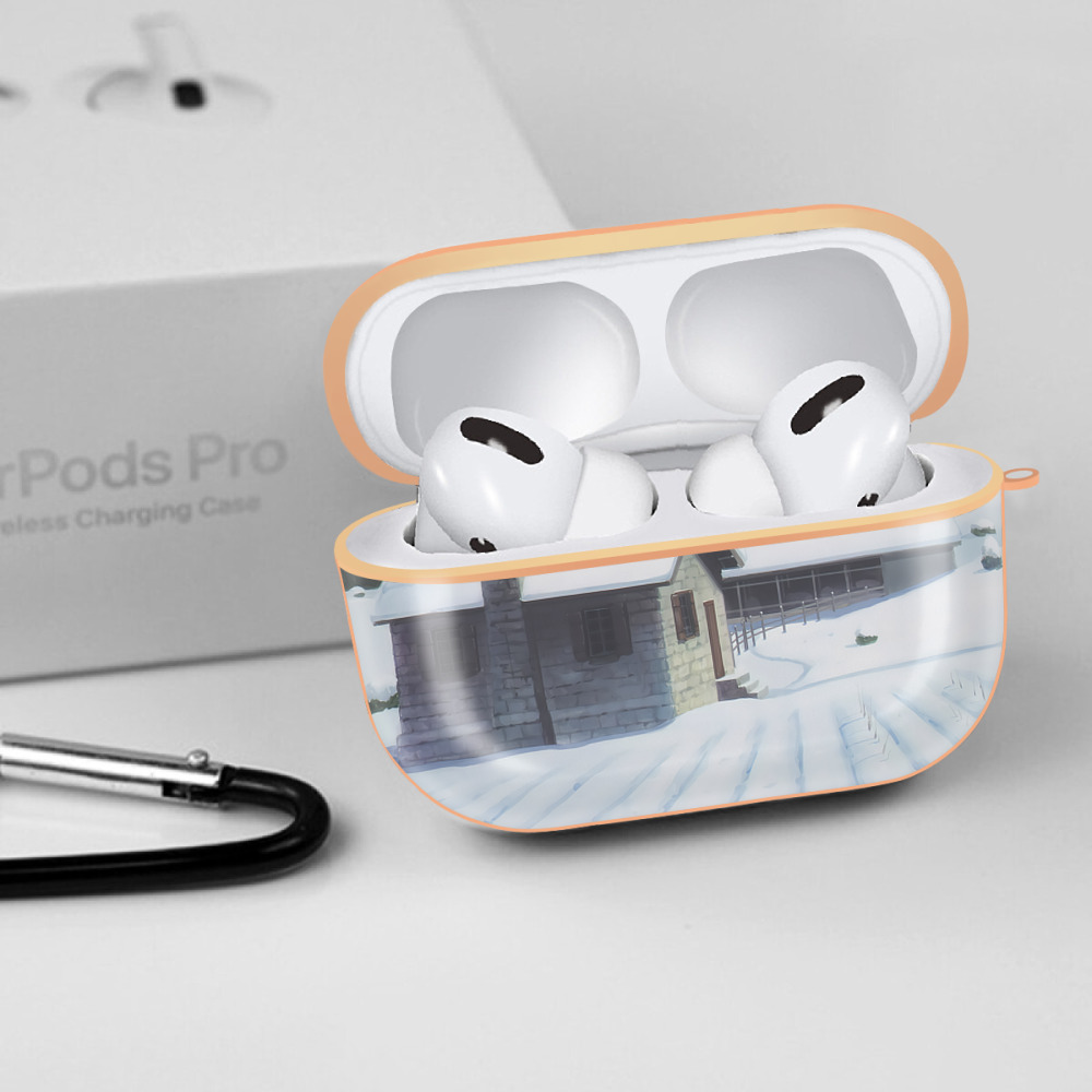 葬送のフリーレン Frieren 【AirPods Pro用】ハードシェル保護ケース｜耐衝撃・防指紋・カラビナ付き商品仕様