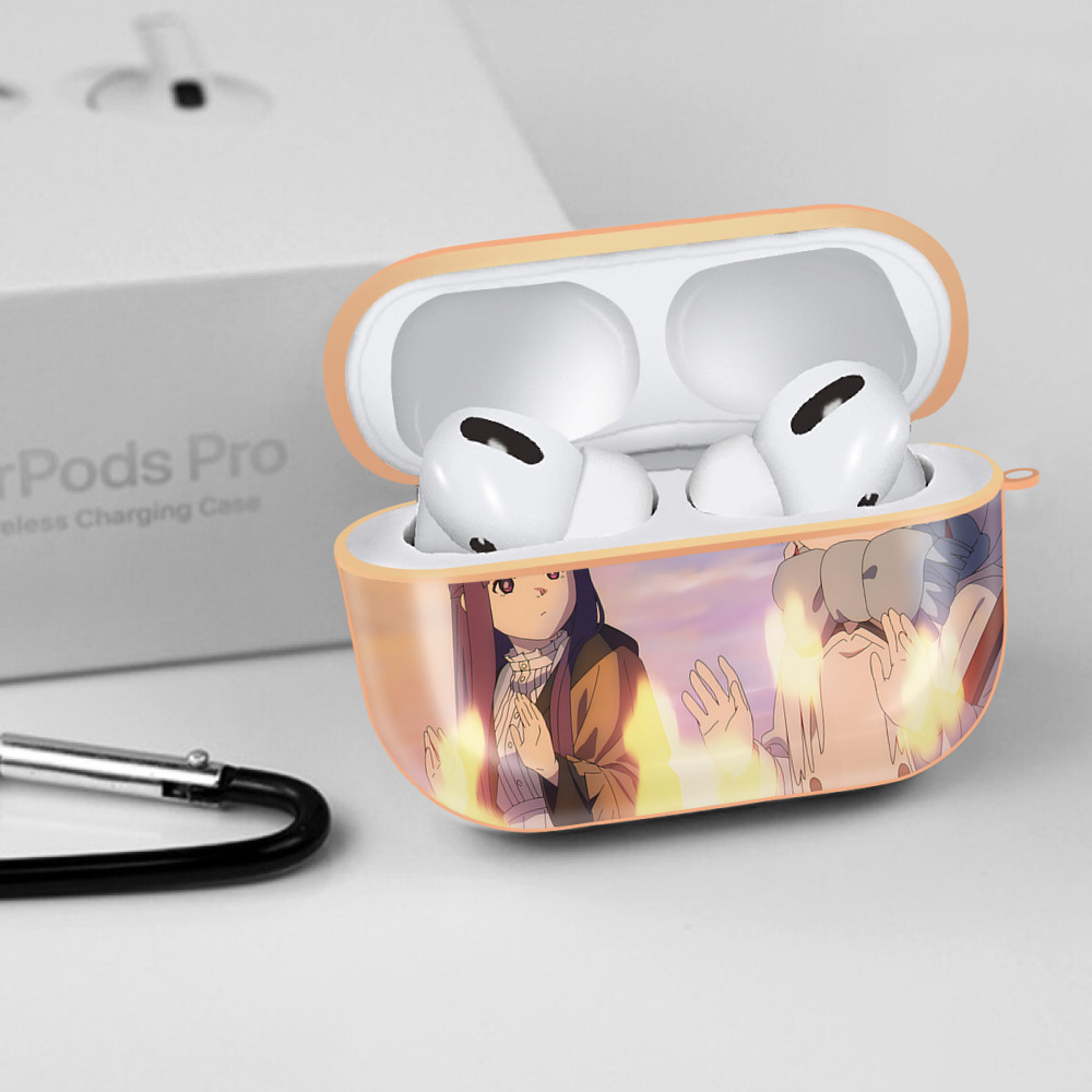 葬送のフリーレン Frieren 【AirPods Pro用】ハードシェル保護ケース｜耐衝撃・防指紋・カラビナ付き商品仕様