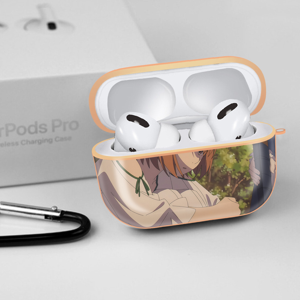 葬送のフリーレン Frieren 【AirPods Pro用】ハードシェル保護ケース｜耐衝撃・防指紋・カラビナ付き商品仕様