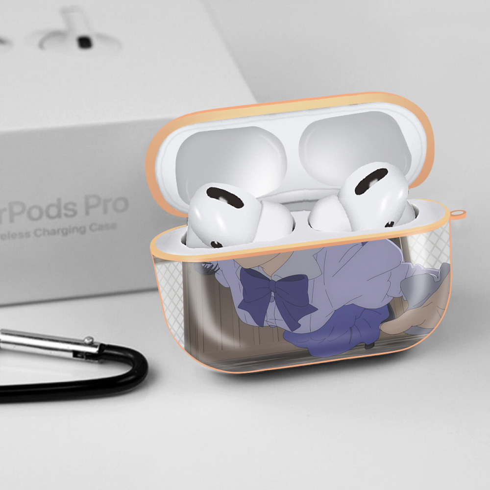葬送のフリーレン Frieren 【AirPods Pro用】ハードシェル保護ケース｜耐衝撃・防指紋・カラビナ付き商品仕様