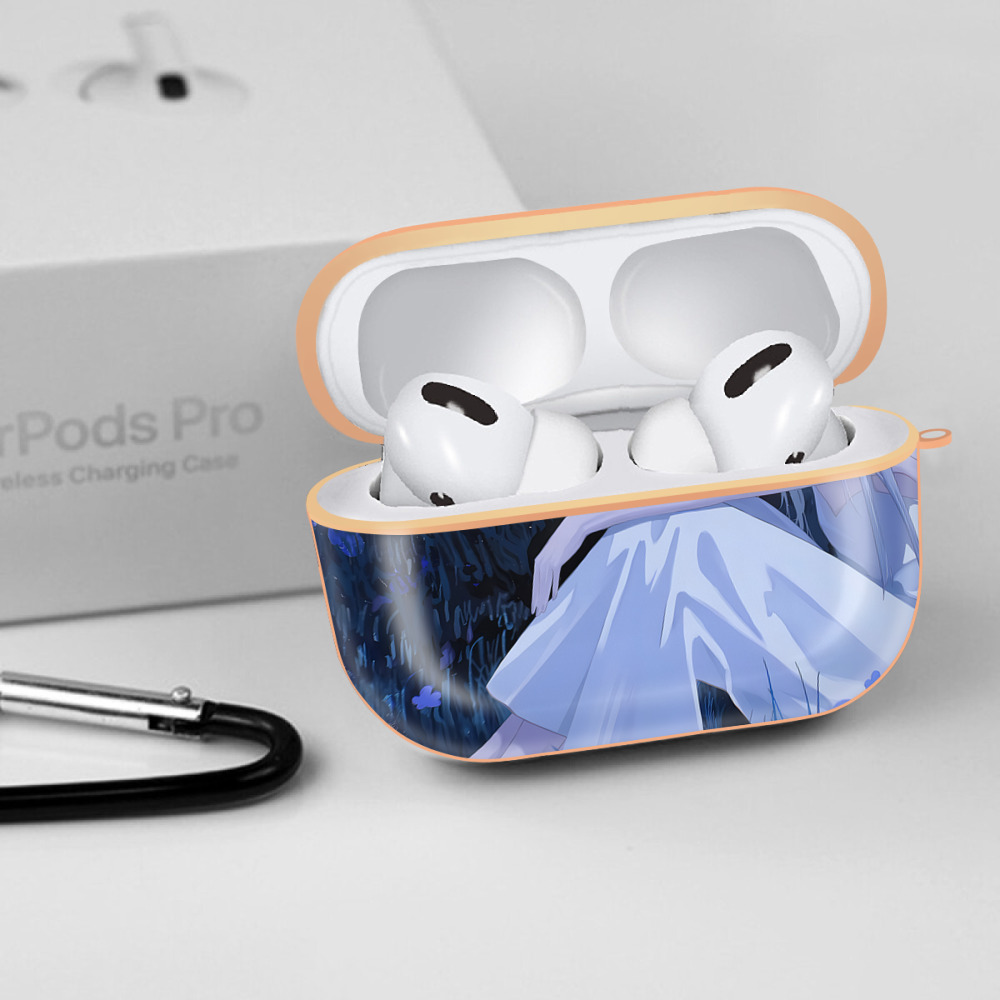 葬送のフリーレン Frieren 【AirPods Pro用】ハードシェル保護ケース｜耐衝撃・防指紋・カラビナ付き商品仕様