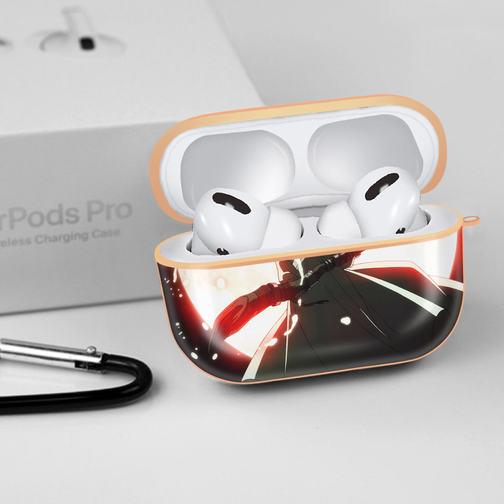 葬送のフリーレン Frieren 【AirPods Pro用】ハードシェル保護ケース｜耐衝撃・防指紋・カラビナ付き商品仕様