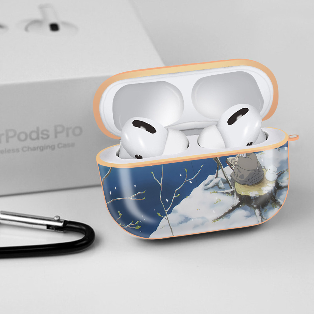 葬送のフリーレン Frieren 【AirPods Pro用】ハードシェル保護ケース｜耐衝撃・防指紋・カラビナ付き商品仕様