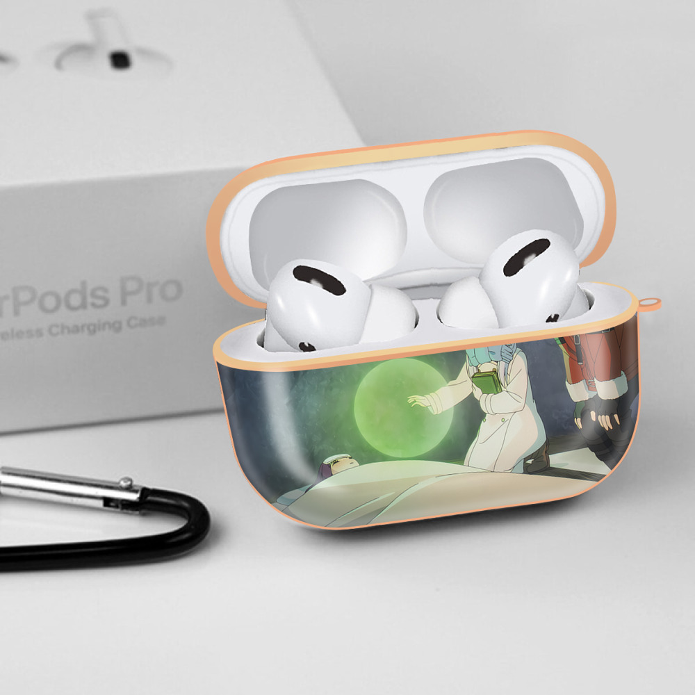 葬送のフリーレン Frieren 【AirPods Pro用】ハードシェル保護ケース｜耐衝撃・防指紋・カラビナ付き商品仕様