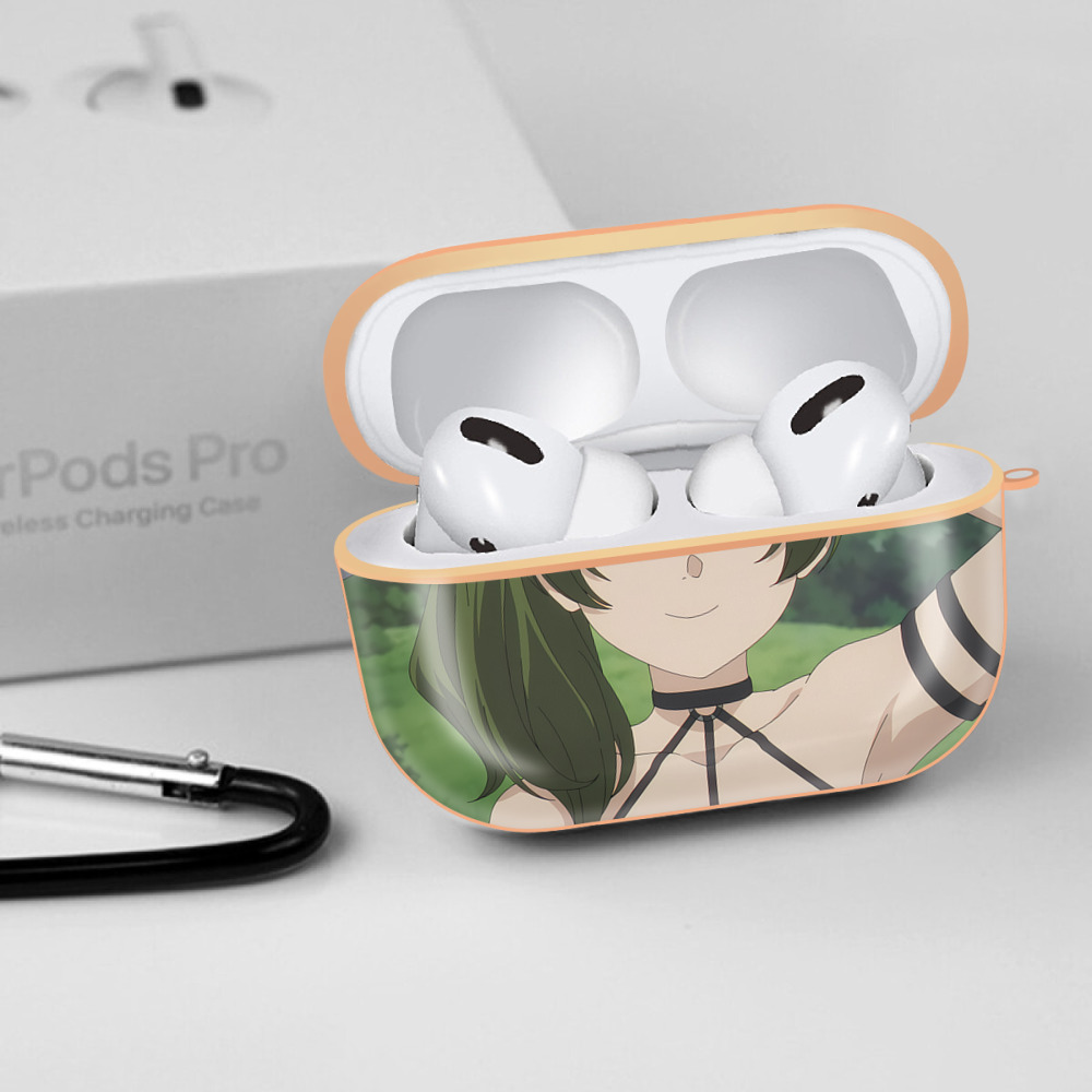 葬送のフリーレン Frieren 【AirPods Pro用】ハードシェル保護ケース｜耐衝撃・防指紋・カラビナ付き商品仕様