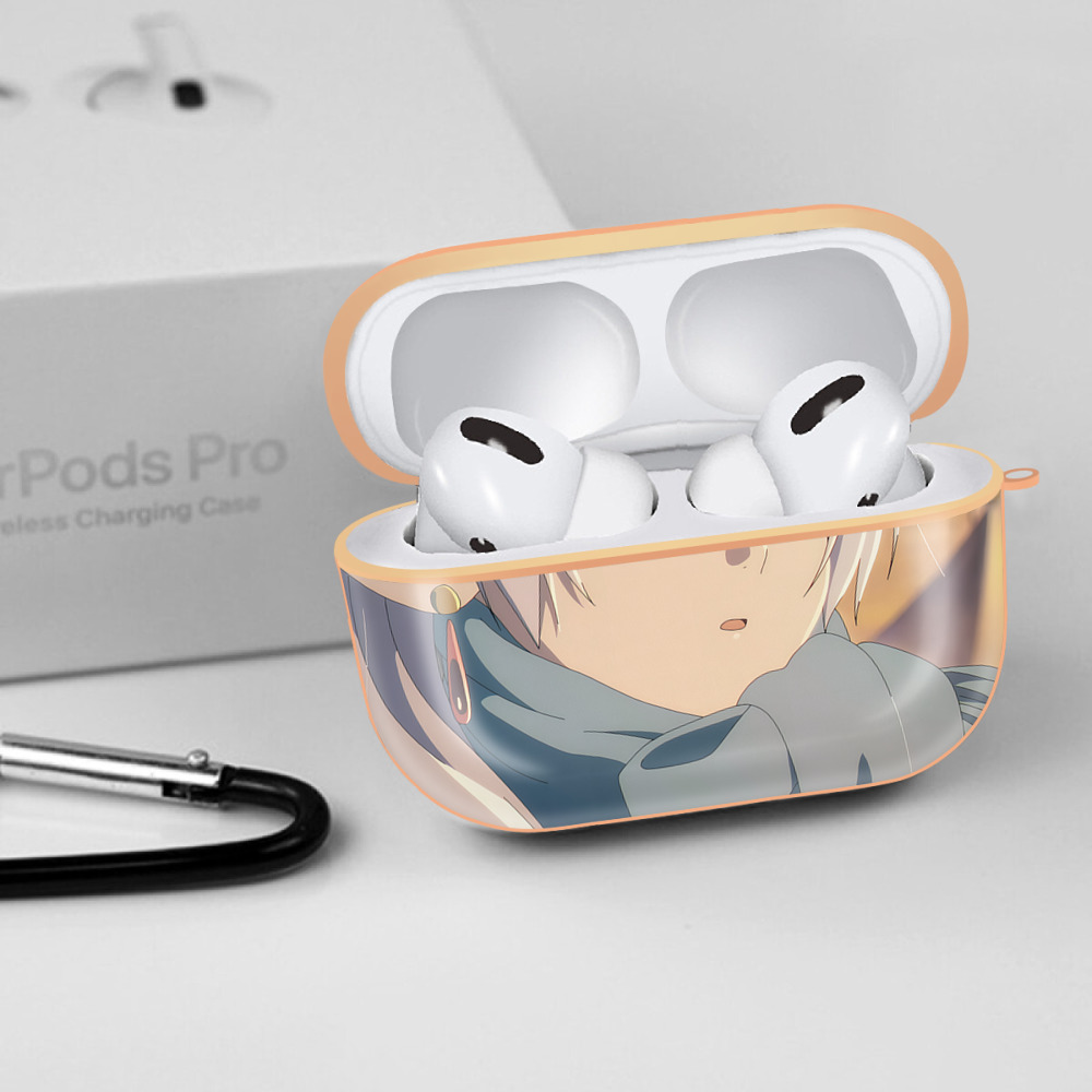 葬送のフリーレン Frieren 【AirPods Pro用】ハードシェル保護ケース｜耐衝撃・防指紋・カラビナ付き商品仕様