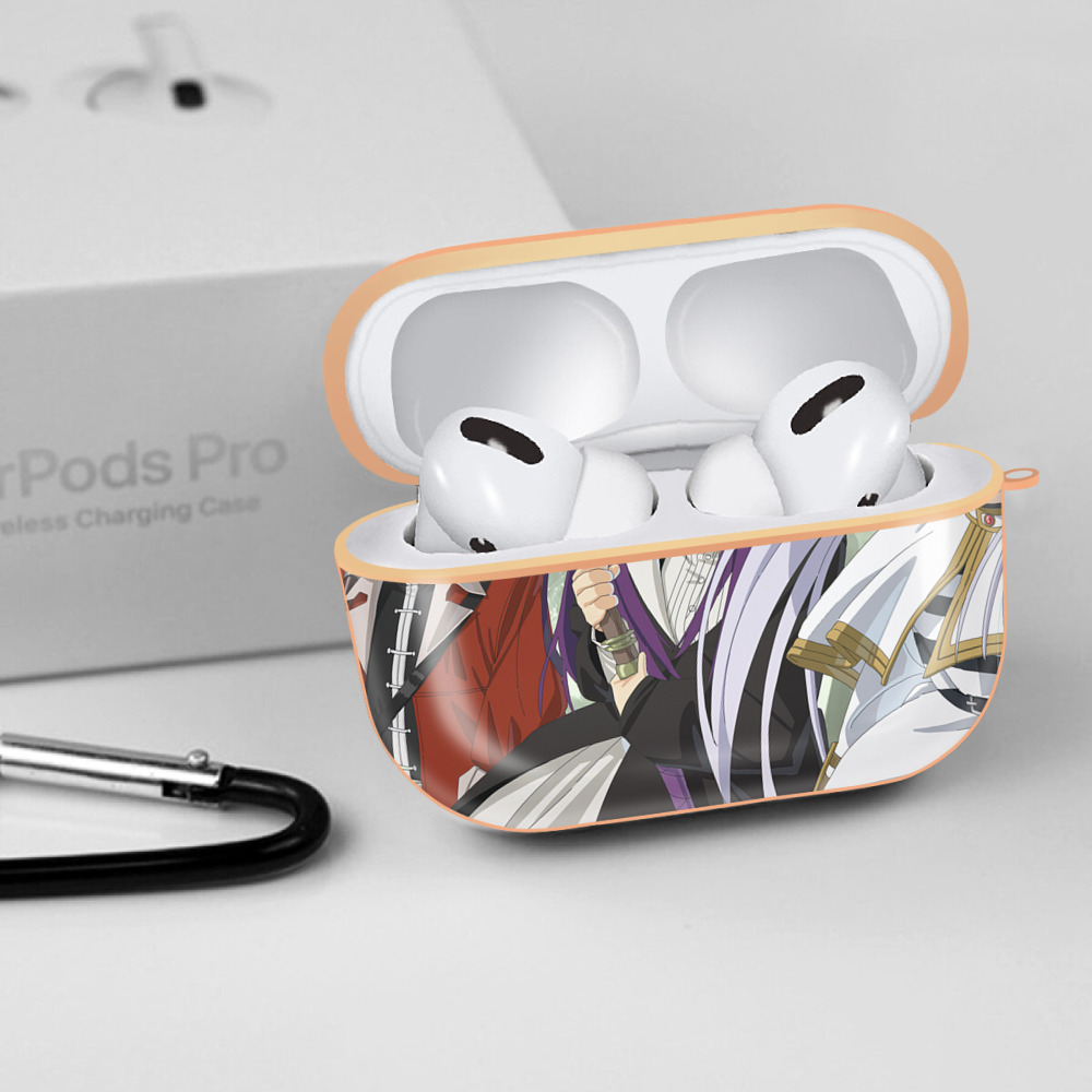 葬送のフリーレン Frieren 【AirPods Pro用】ハードシェル保護ケース｜耐衝撃・防指紋・カラビナ付き商品仕様