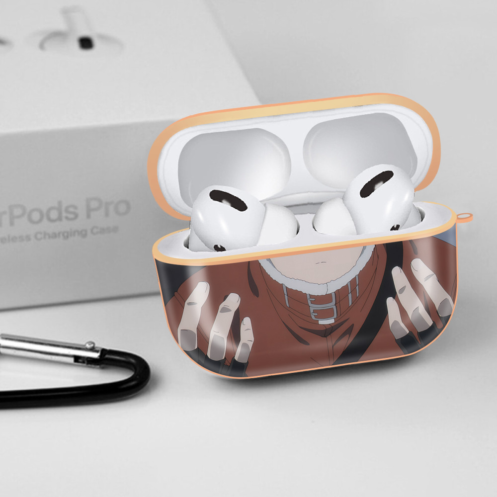 葬送のフリーレン Frieren 【AirPods Pro用】ハードシェル保護ケース｜耐衝撃・防指紋・カラビナ付き商品仕様