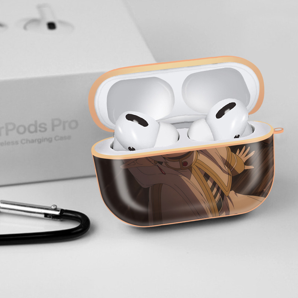 葬送のフリーレン Frieren 【AirPods Pro用】ハードシェル保護ケース｜耐衝撃・防指紋・カラビナ付き商品仕様