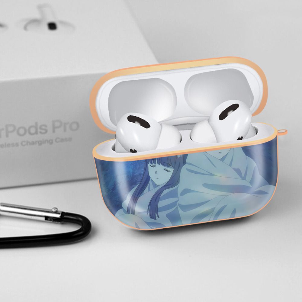 葬送のフリーレン Frieren 【AirPods Pro用】ハードシェル保護ケース｜耐衝撃・防指紋・カラビナ付き商品仕様