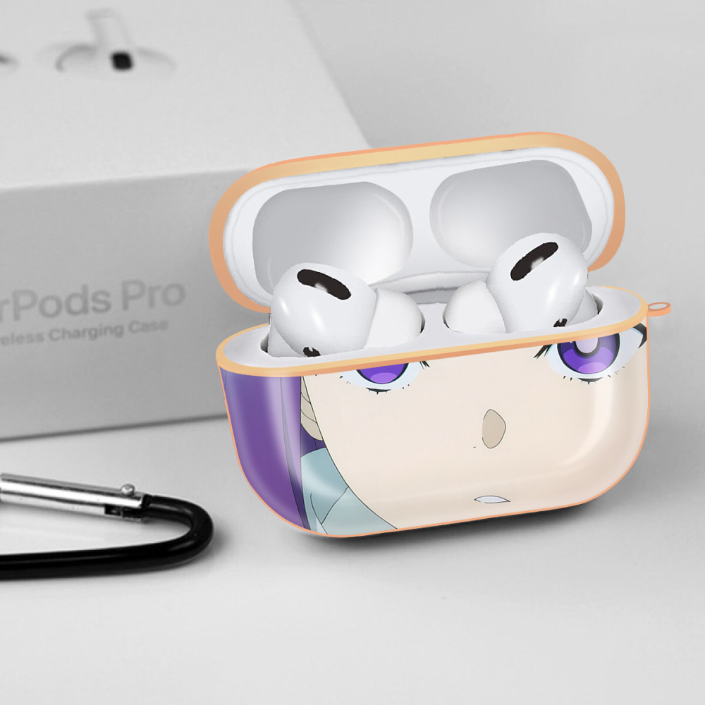 葬送のフリーレン Frieren 【AirPods Pro用】ハードシェル保護ケース｜耐衝撃・防指紋・カラビナ付き商品仕様