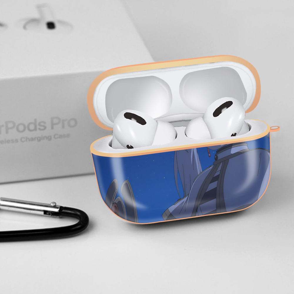 葬送のフリーレン Frieren 【AirPods Pro用】ハードシェル保護ケース｜耐衝撃・防指紋・カラビナ付き商品仕様