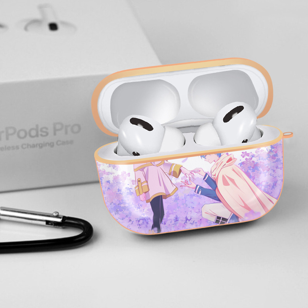 葬送のフリーレン Frieren 【AirPods Pro用】ハードシェル保護ケース｜耐衝撃・防指紋・カラビナ付き商品仕様