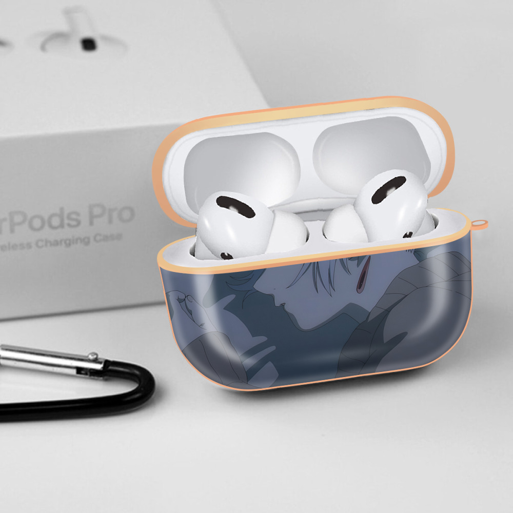 葬送のフリーレン Frieren 【AirPods Pro用】ハードシェル保護ケース｜耐衝撃・防指紋・カラビナ付き商品仕様