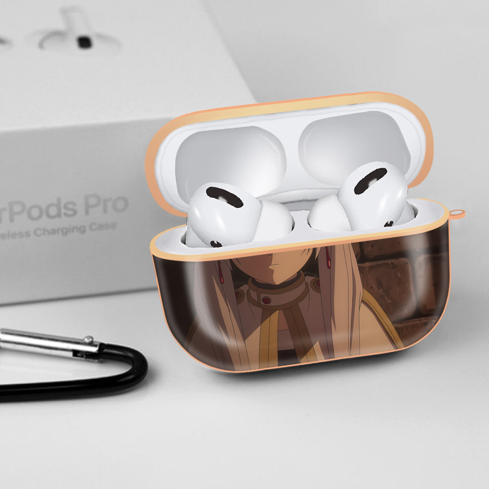 葬送のフリーレン Frieren 【AirPods Pro用】ハードシェル保護ケース｜耐衝撃・防指紋・カラビナ付き商品仕様