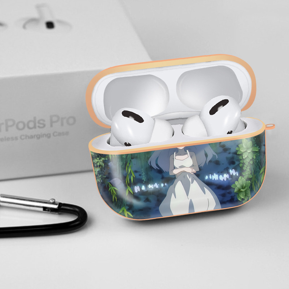 葬送のフリーレン Frieren 【AirPods Pro用】ハードシェル保護ケース｜耐衝撃・防指紋・カラビナ付き商品仕様