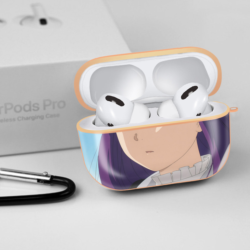 葬送のフリーレン Frieren 【AirPods Pro用】ハードシェル保護ケース｜耐衝撃・防指紋・カラビナ付き商品仕様