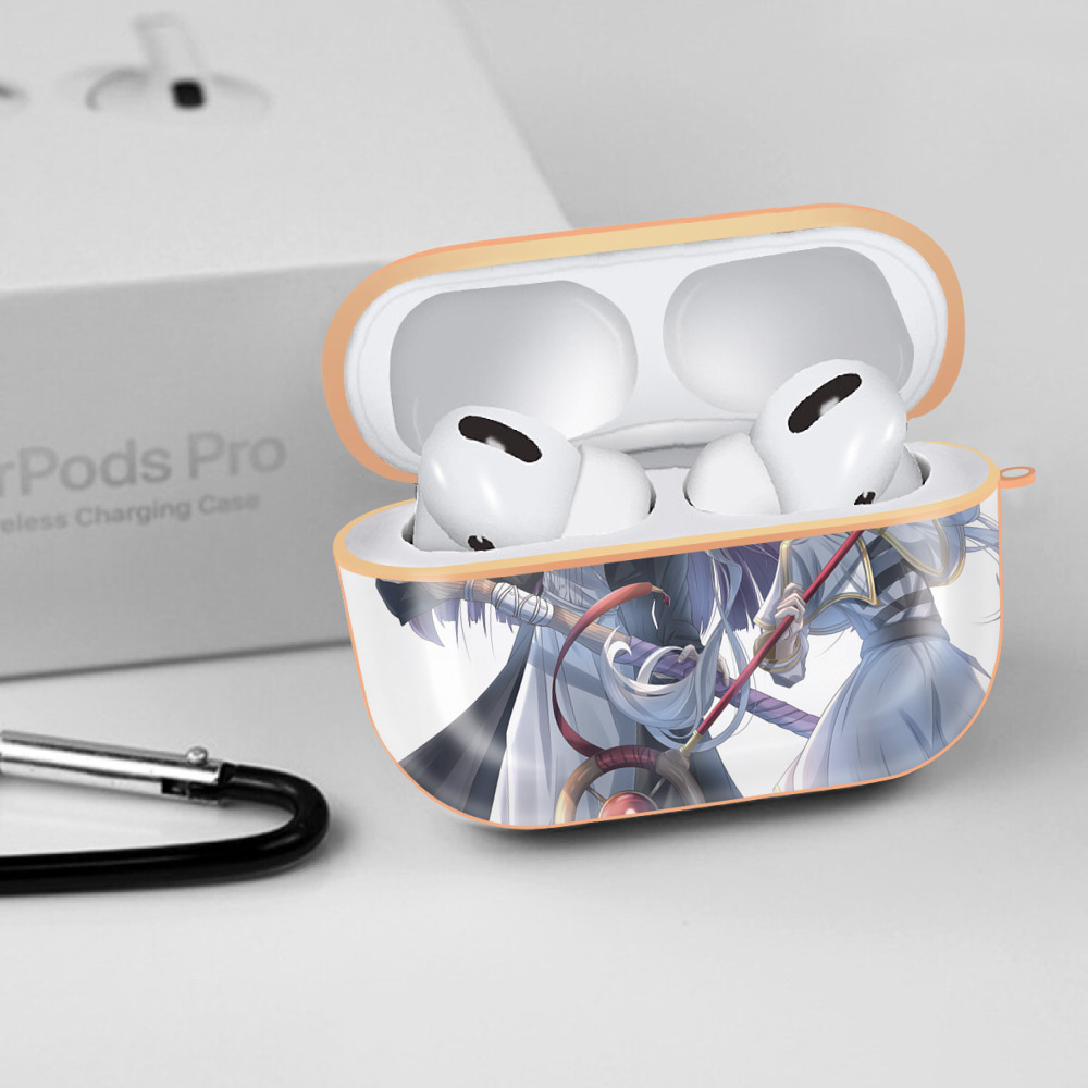 葬送のフリーレン Frieren 【AirPods Pro用】ハードシェル保護ケース｜耐衝撃・防指紋・カラビナ付き商品仕様