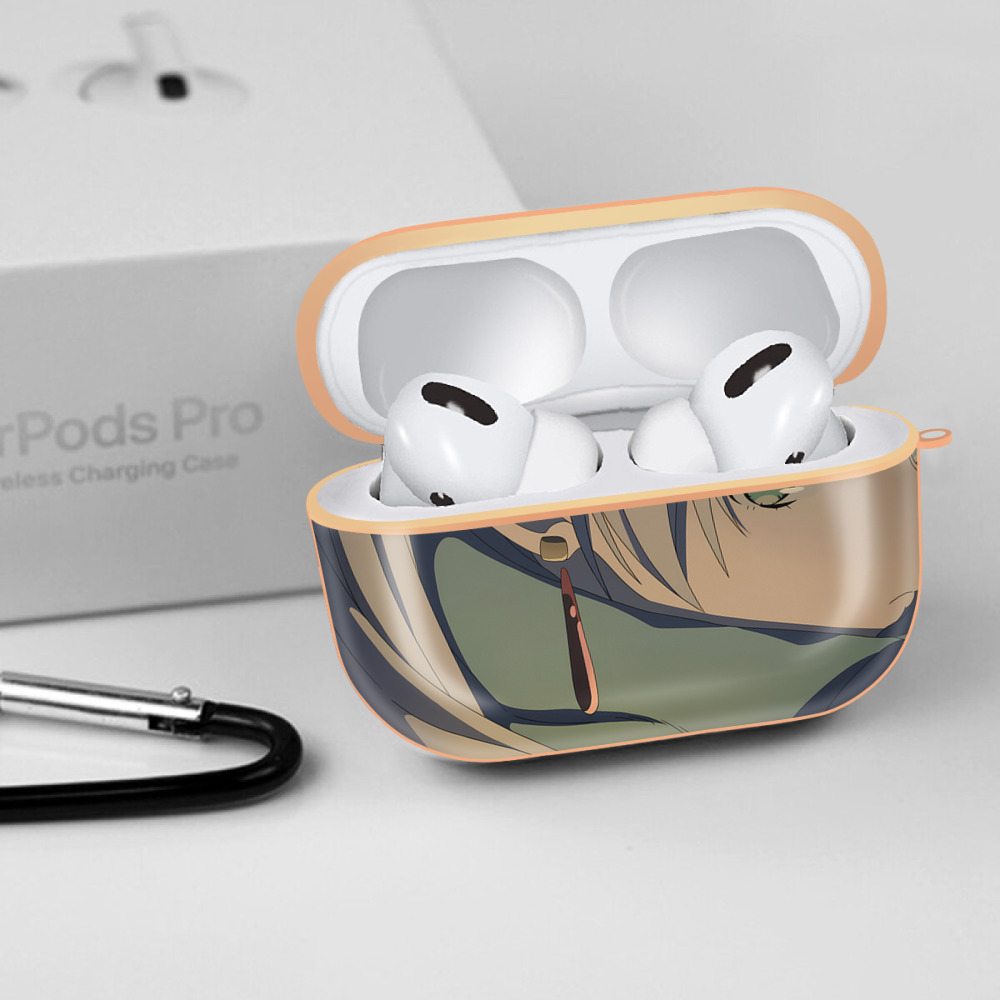 葬送のフリーレン Frieren 【AirPods Pro用】ハードシェル保護ケース｜耐衝撃・防指紋・カラビナ付き商品仕様