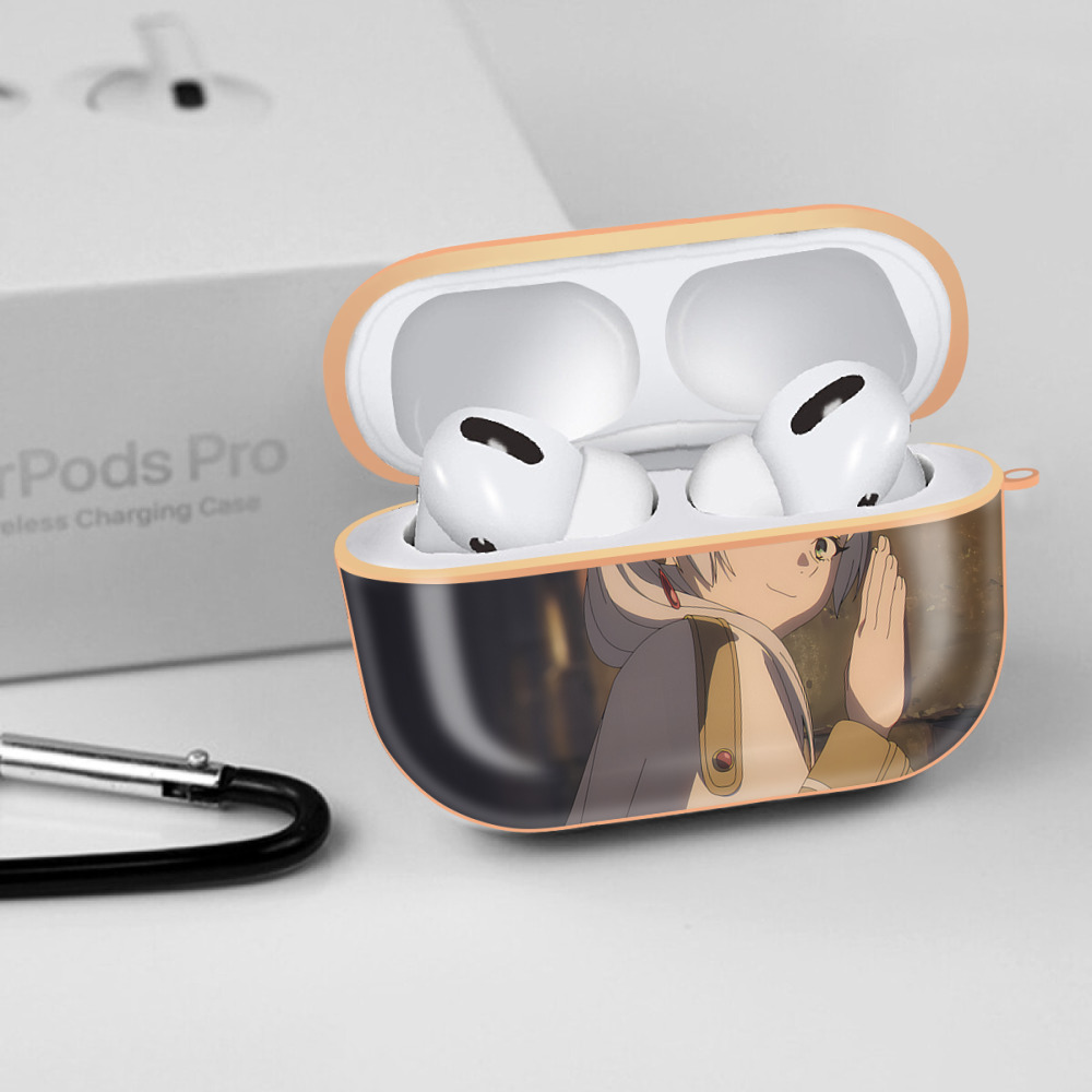 葬送のフリーレン Frieren 【AirPods Pro用】ハードシェル保護ケース｜耐衝撃・防指紋・カラビナ付き商品仕様