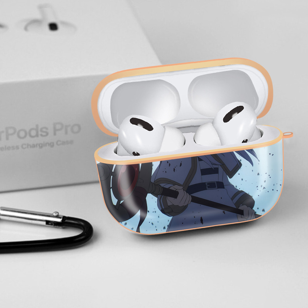 葬送のフリーレン Frieren 【AirPods Pro用】ハードシェル保護ケース｜耐衝撃・防指紋・カラビナ付き商品仕様
