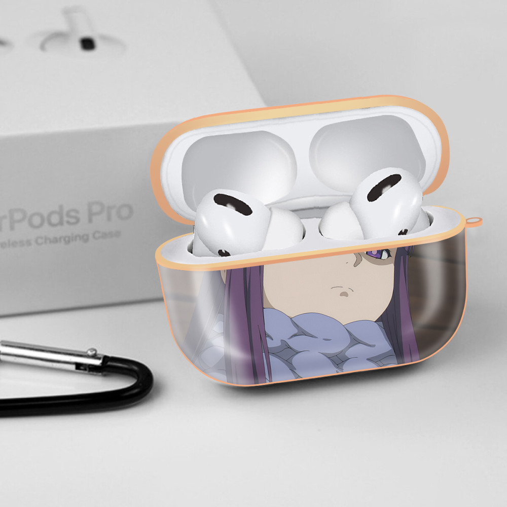 葬送のフリーレン Frieren 【AirPods Pro用】ハードシェル保護ケース｜耐衝撃・防指紋・カラビナ付き商品仕様