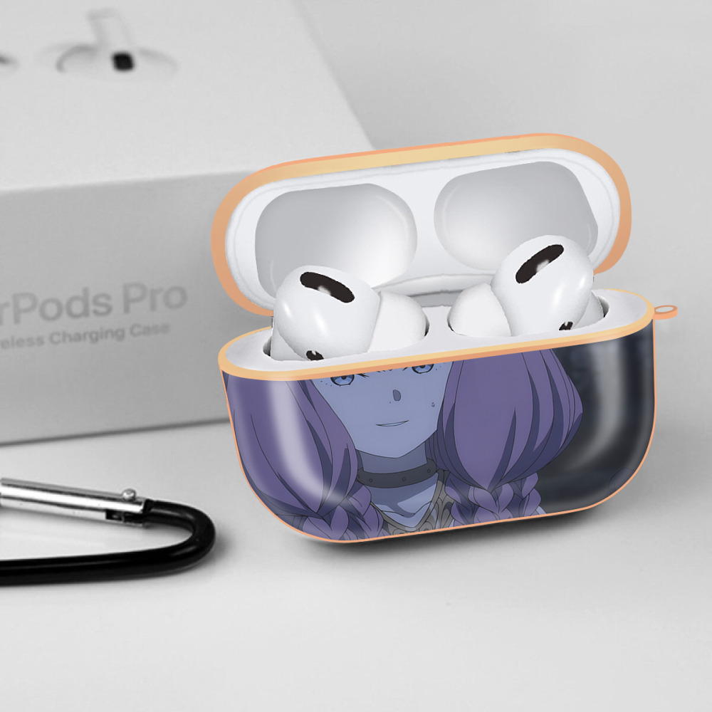 葬送のフリーレン Frieren 【AirPods Pro用】ハードシェル保護ケース｜耐衝撃・防指紋・カラビナ付き商品仕様