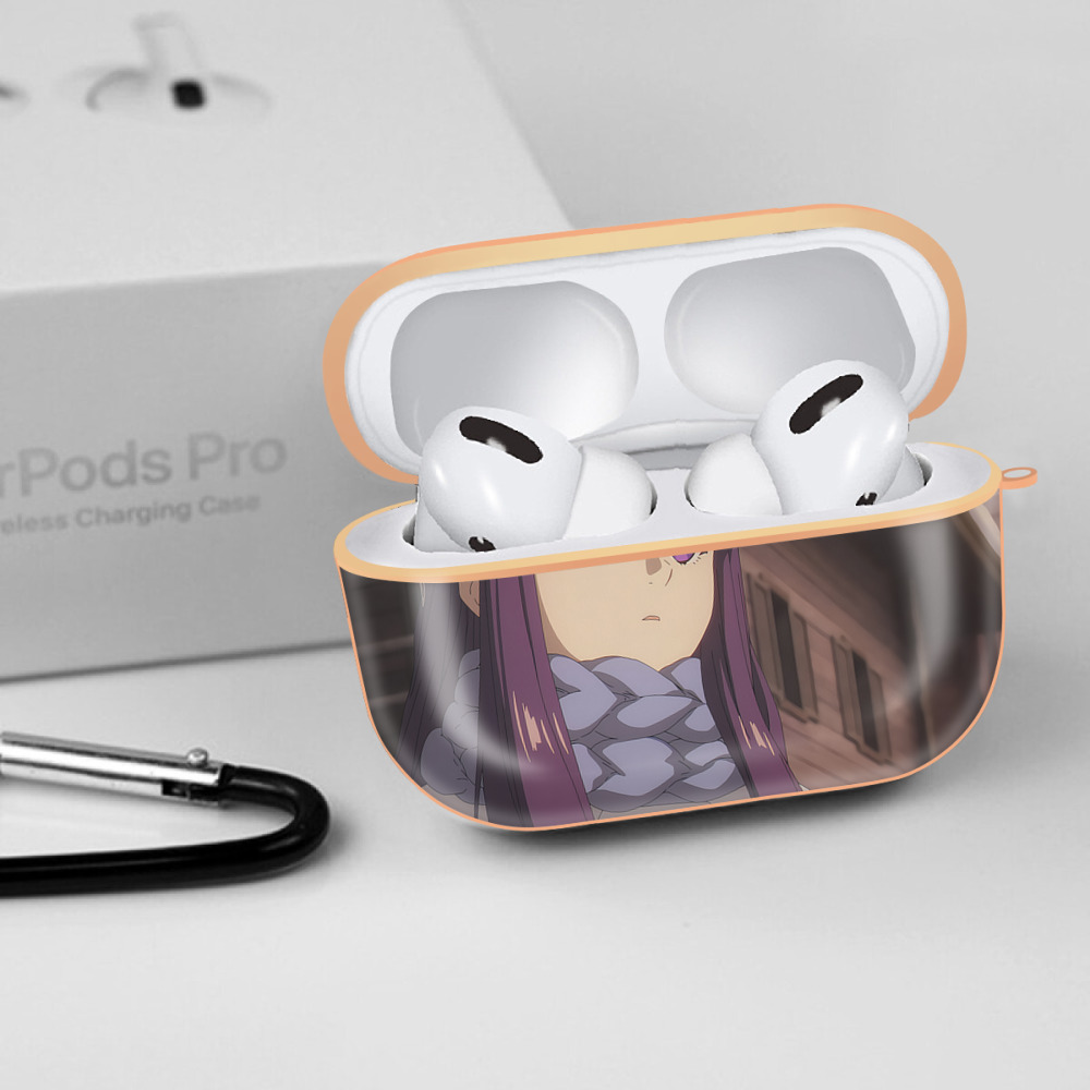 葬送のフリーレン Frieren 【AirPods Pro用】ハードシェル保護ケース｜耐衝撃・防指紋・カラビナ付き商品仕様
