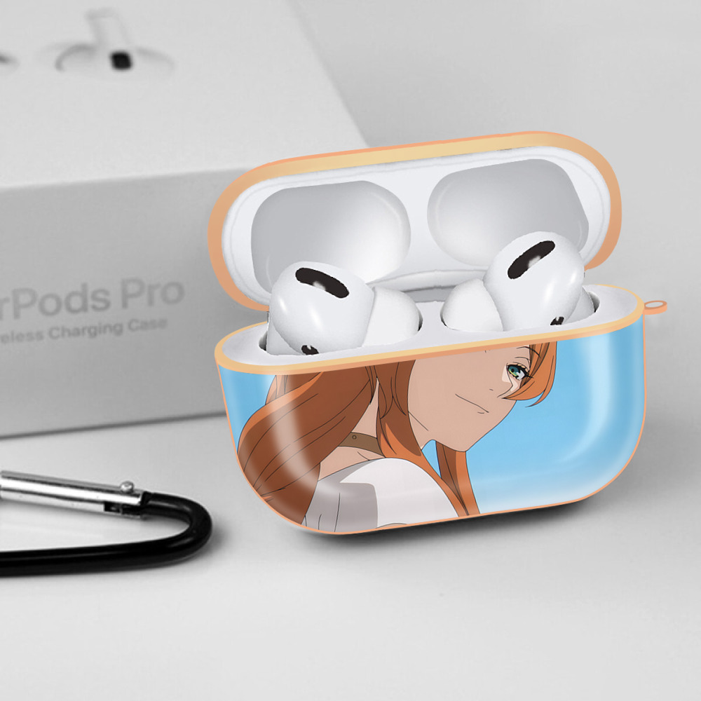 葬送のフリーレン Frieren 【AirPods Pro用】ハードシェル保護ケース｜耐衝撃・防指紋・カラビナ付き商品仕様