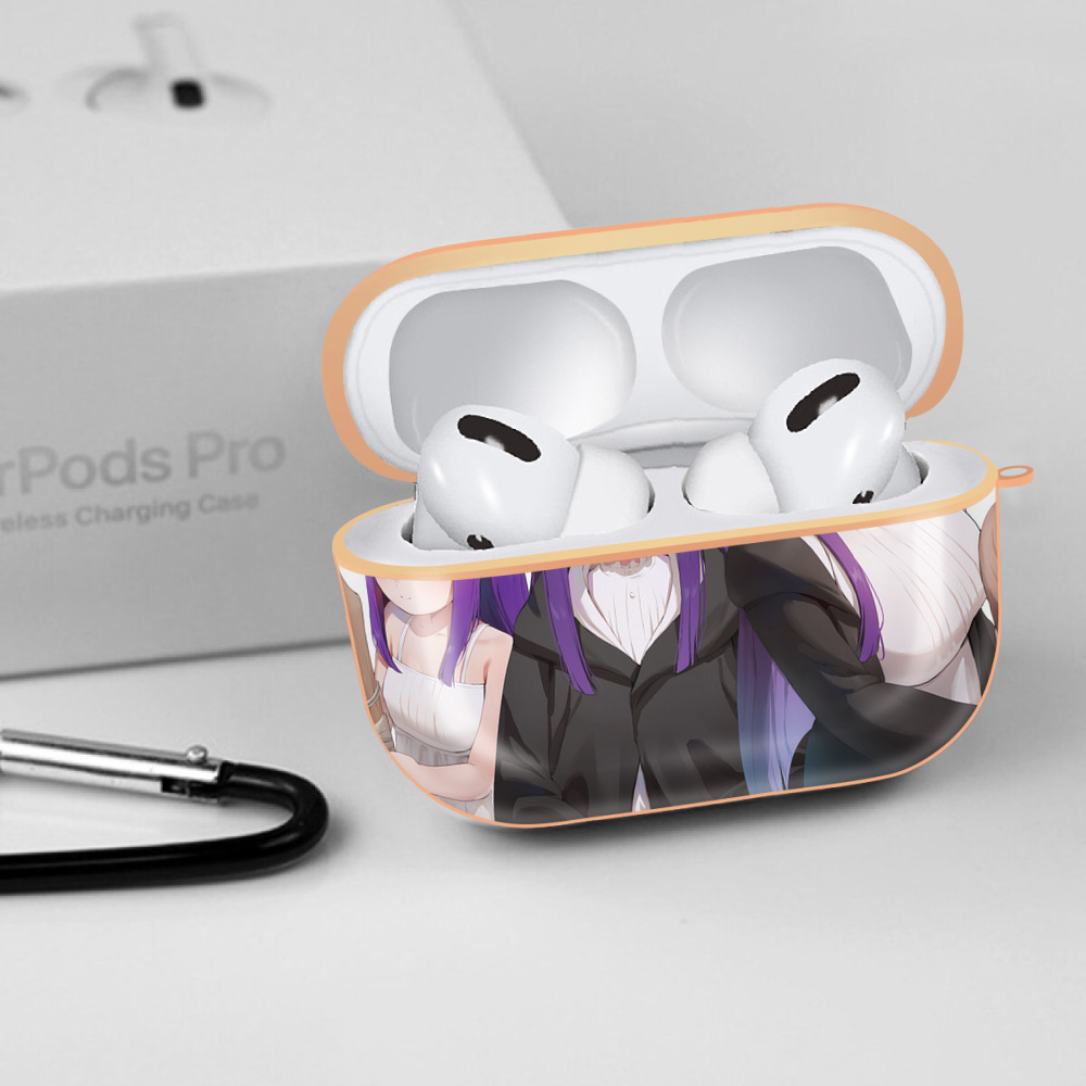 葬送のフリーレン Frieren 【AirPods Pro用】ハードシェル保護ケース｜耐衝撃・防指紋・カラビナ付き商品仕様