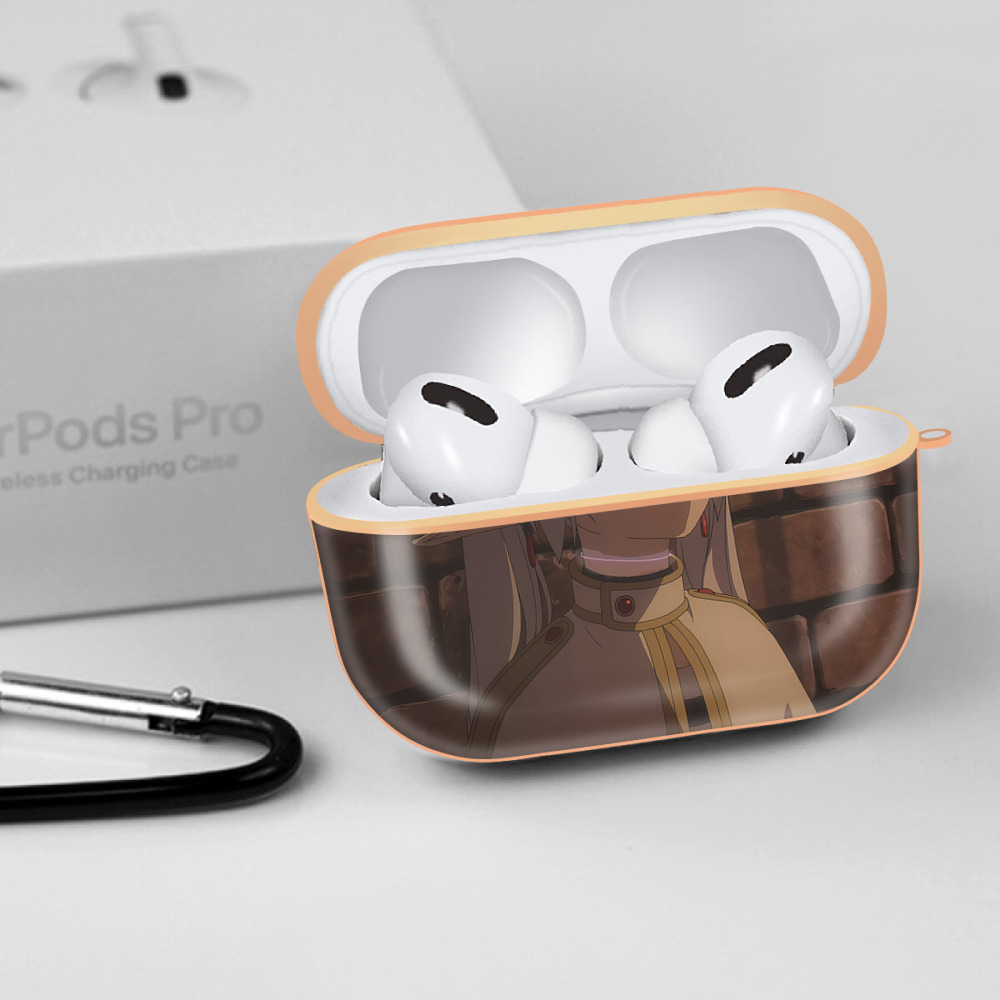 葬送のフリーレン Frieren 【AirPods Pro用】ハードシェル保護ケース｜耐衝撃・防指紋・カラビナ付き商品仕様