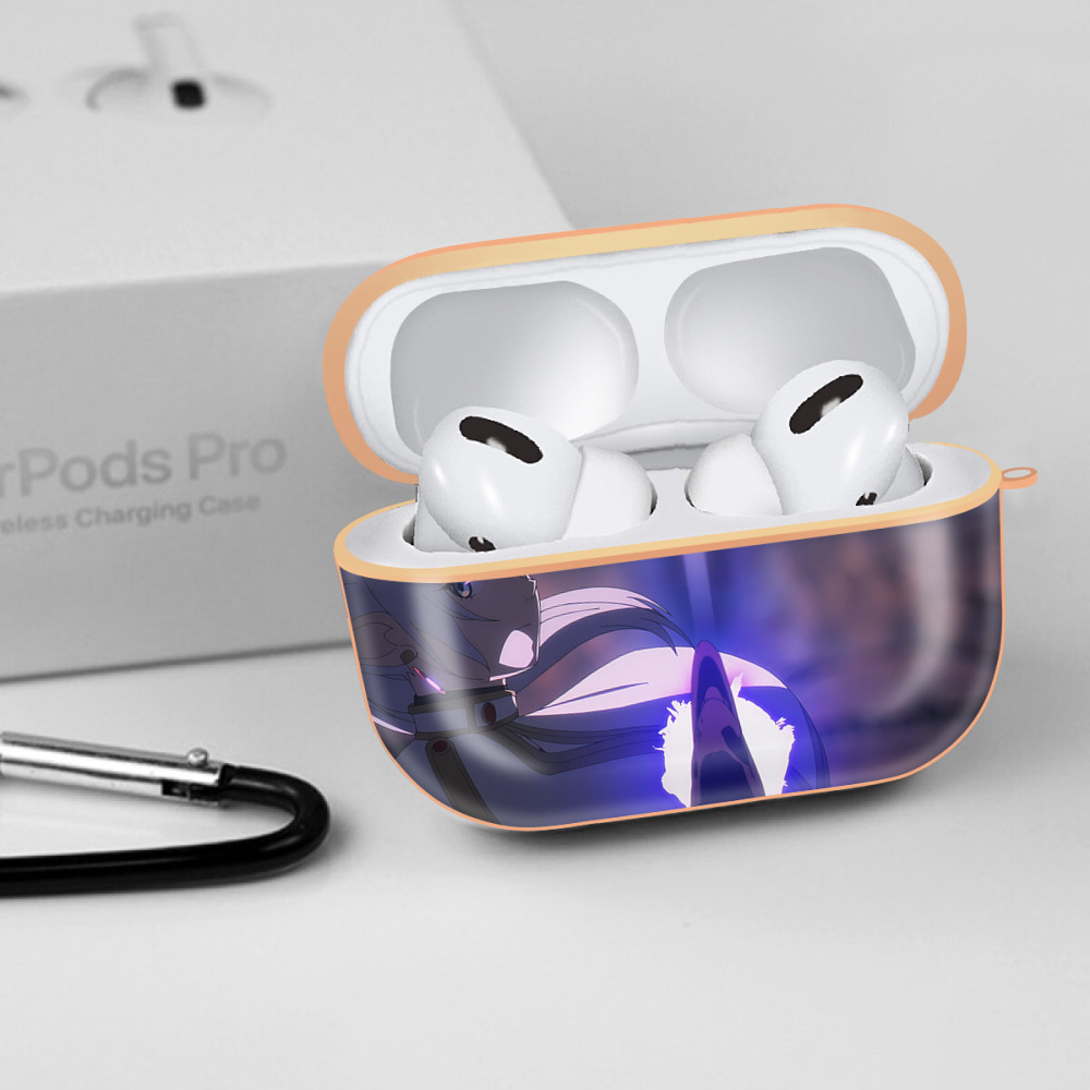 葬送のフリーレン Frieren 【AirPods Pro用】ハードシェル保護ケース｜耐衝撃・防指紋・カラビナ付き商品仕様