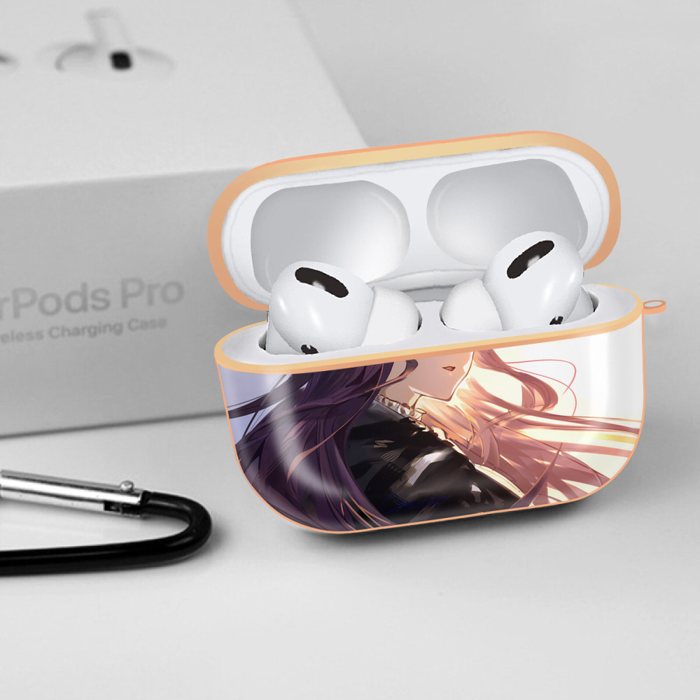 葬送のフリーレン Frieren 【AirPods Pro用】ハードシェル保護ケース｜耐衝撃・防指紋・カラビナ付き商品仕様