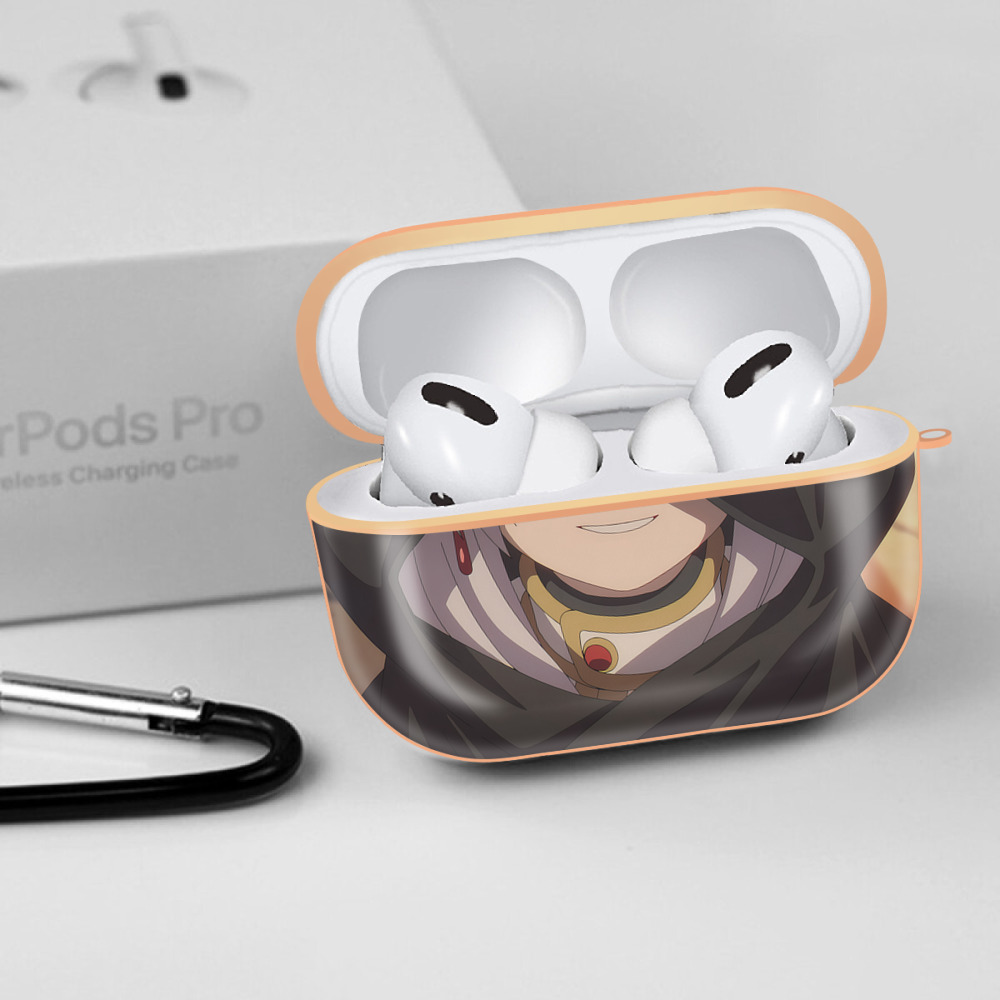 葬送のフリーレン Frieren 【AirPods Pro用】ハードシェル保護ケース｜耐衝撃・防指紋・カラビナ付き商品仕様