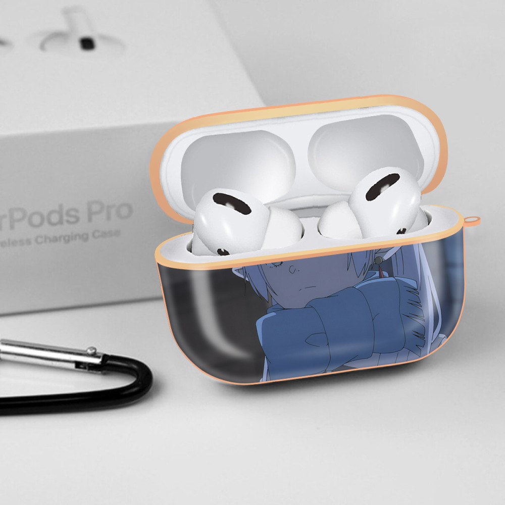 葬送のフリーレン Frieren 【AirPods Pro用】ハードシェル保護ケース｜耐衝撃・防指紋・カラビナ付き商品仕様