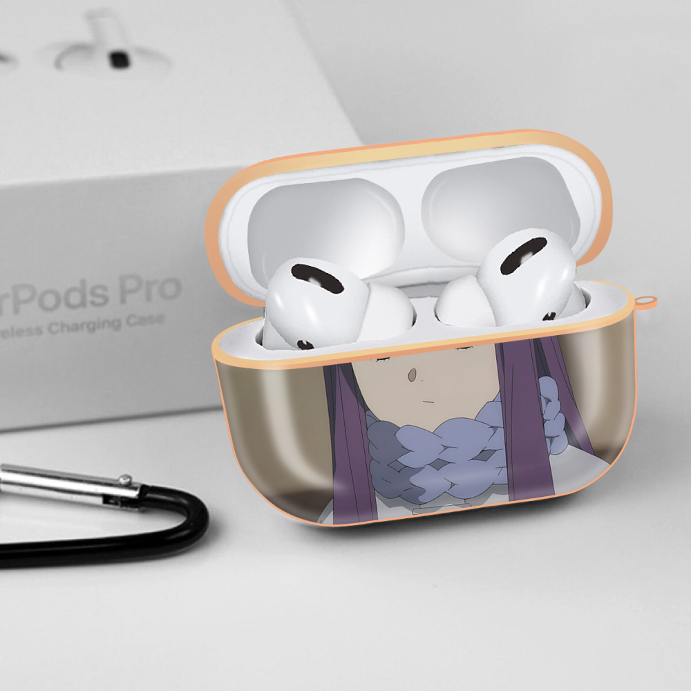 葬送のフリーレン Frieren 【AirPods Pro用】ハードシェル保護ケース｜耐衝撃・防指紋・カラビナ付き商品仕様
